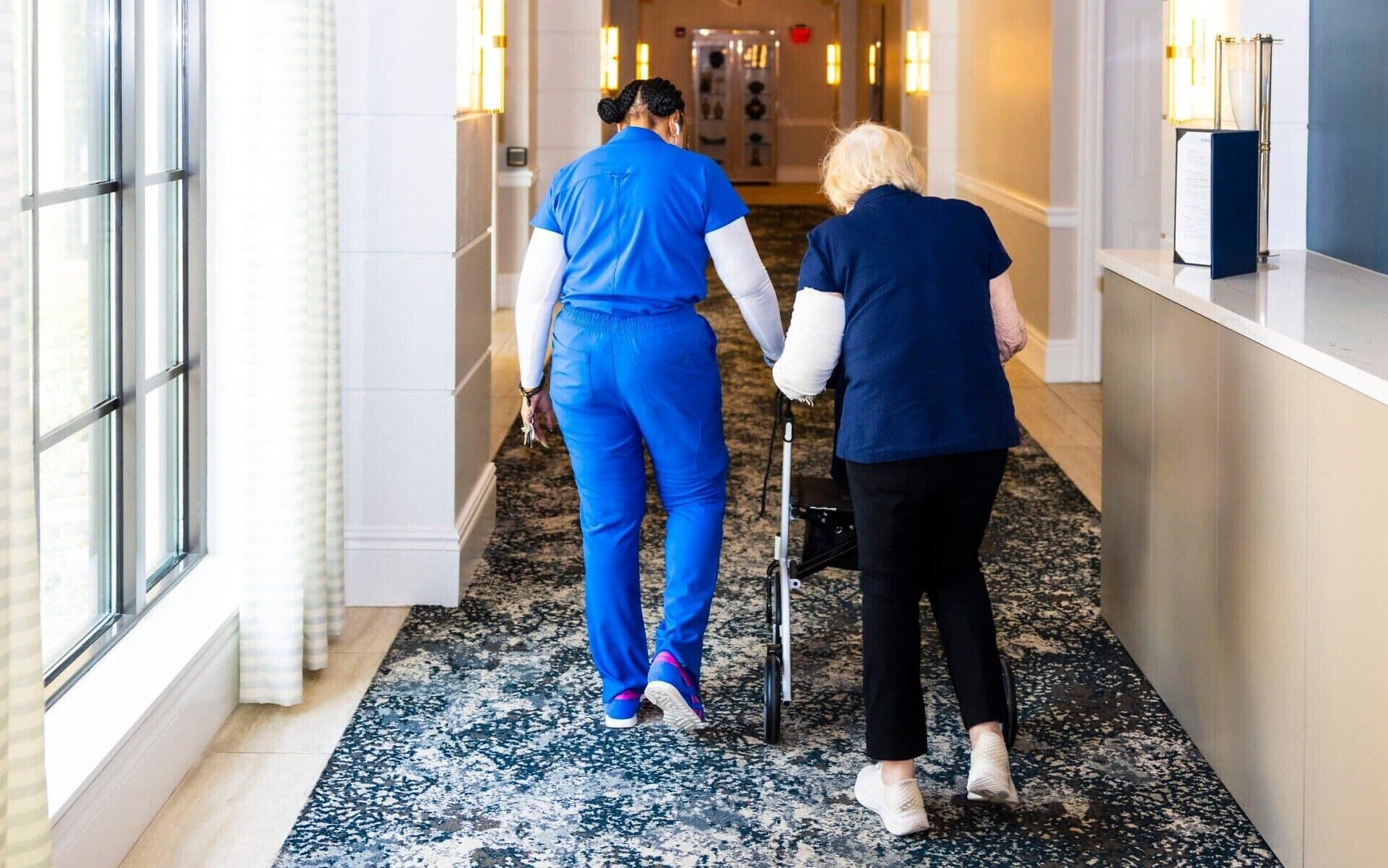 Jewish Holocaust Survivors Stand With Haitian Caregivers