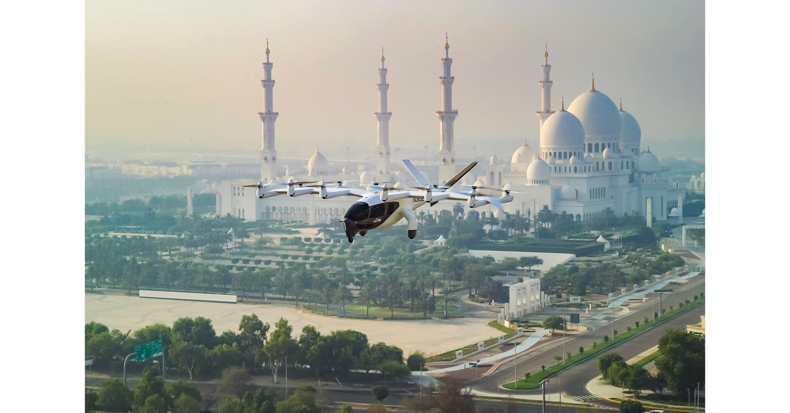 UAE Pioneers Commercial Flying Car Network with Vertiports