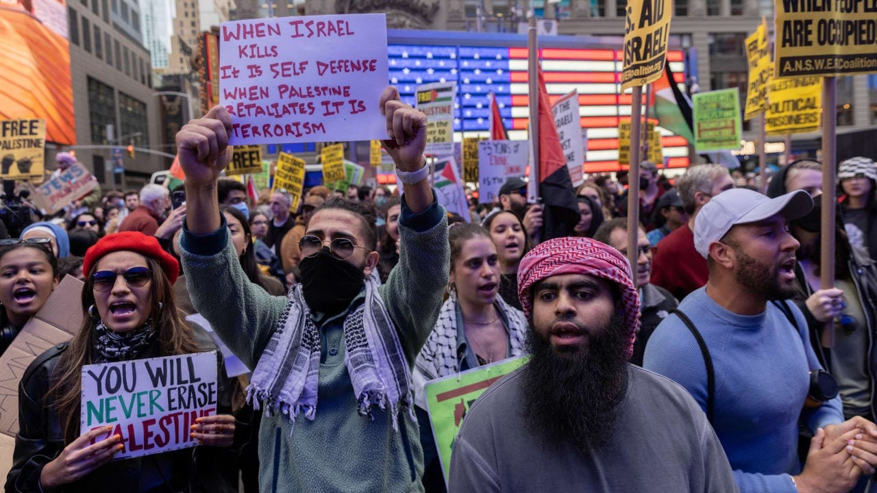 DSA Co-Chair Defends October 8 Rally, Calls October 7 'Inevitable'